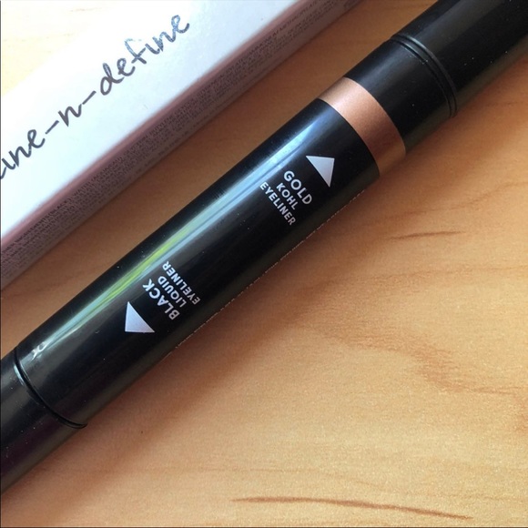 ✨ Laura Geller Line-N-Define Dual Dimension Eyeliner - Black/Gold - Picture 9 of 11